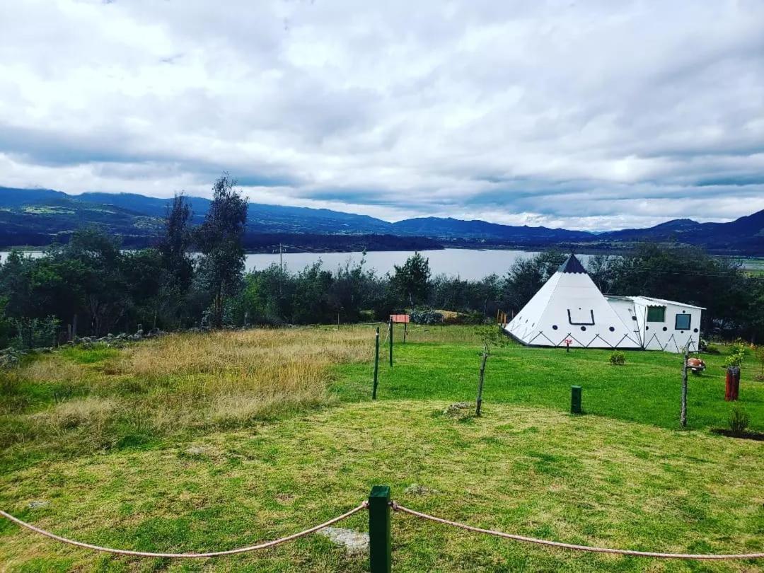 Glamping Hospedaje Mafer 과타비타 외부 사진