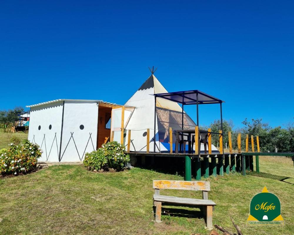 Glamping Hospedaje Mafer 과타비타 외부 사진