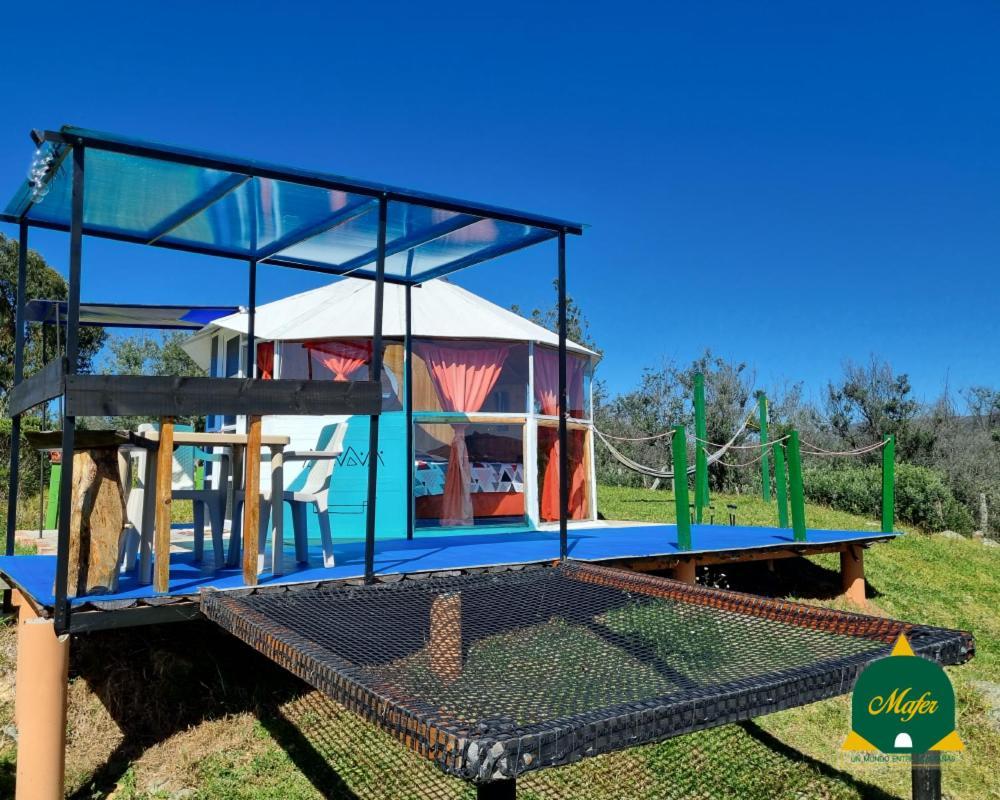 Glamping Hospedaje Mafer 과타비타 외부 사진