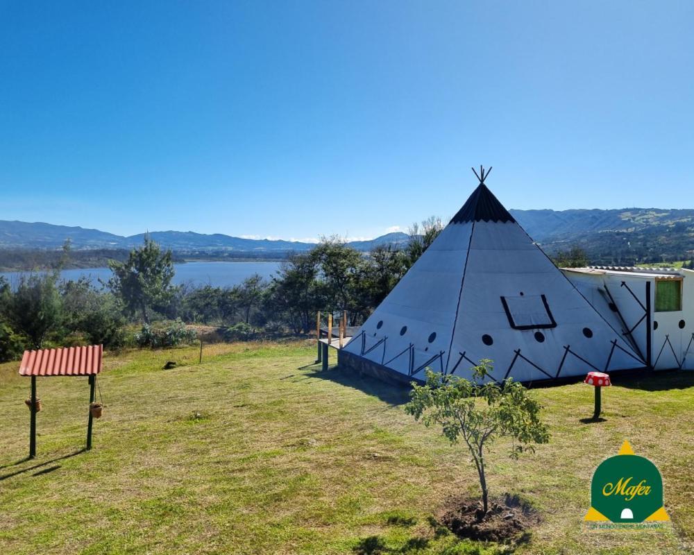 Glamping Hospedaje Mafer 과타비타 외부 사진